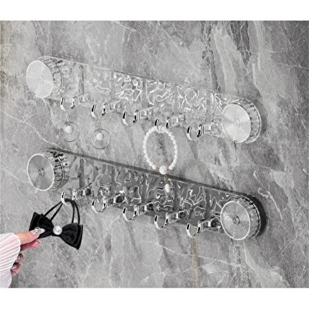 Güçlü Lüks Vantuzlu Askılık