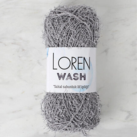 Leyloş Wash Gri El Örgü İpi - R082 - 34018
