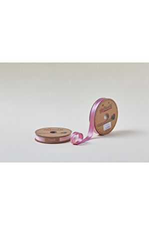 Leyloş Saten Katlı 054 Gül Kurusu 2 Cm 25 Metre %100 Polyester