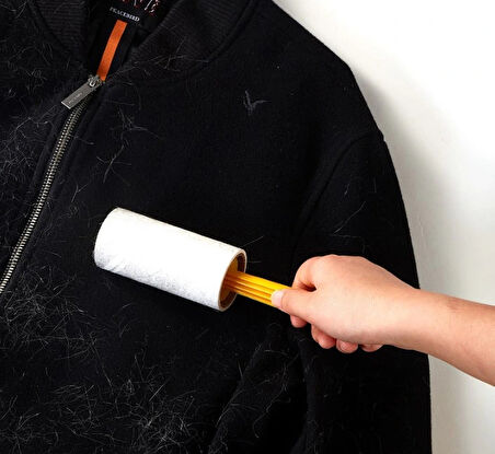 Yapışkanlı Tüy Toz Toplayıcı Rulo Seti