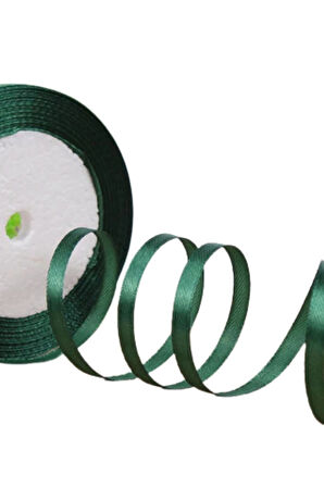 Saten Kurdele 1 Cm 10 Metre Haki