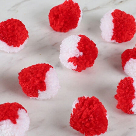 Kartopu İkiz Pompon - Du0001