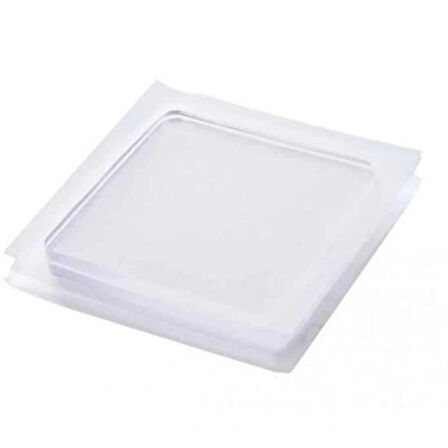 Leyloş 4 Adet Silikon Şeffaf Koltuk Mobilya Masa Beyaz Eşya Yazıcı Koruyucu Kaydırmaz  Dayanıklı Pe