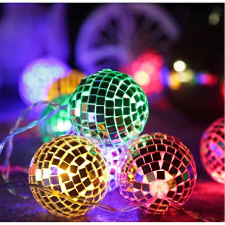 2m 10 Led Disko Toplu Led Rgb