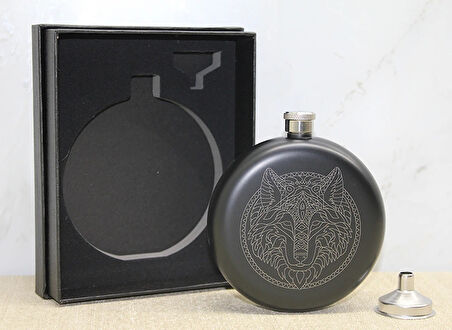 Kurt Motifli Hunili Matara Seti