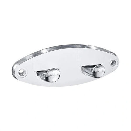 Leyloş Akrilik Bornoz Askısı Bornozluk 2li Banyo Bornoz Askı Aparatı