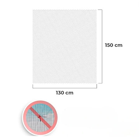 Yapışkanlı Çift Kanat Sineklik