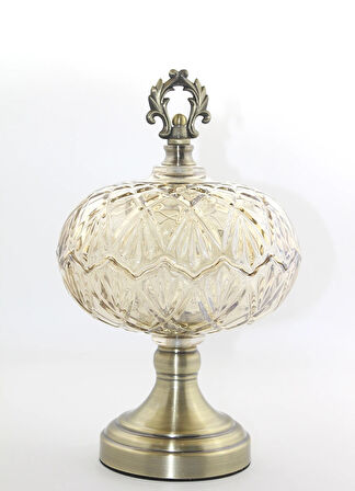 Kapaklı Cam Şekerlik Model 3