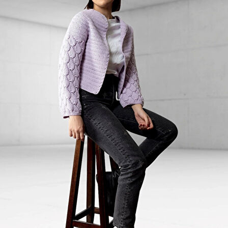 Leyloş Merino Açık Gri El Örgü İpi - L047 - 33782