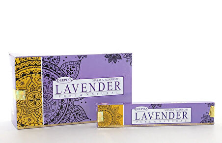 Deepika Lavender Aromalı Çubuk Tütsü