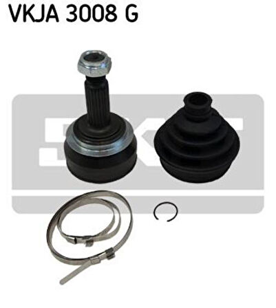 SKF VKJA3008G Aks Kafası Diş Favorit 88-95 Caddy 97-01 Felicia 95-01 Pick Up 96-00 6U0498099A