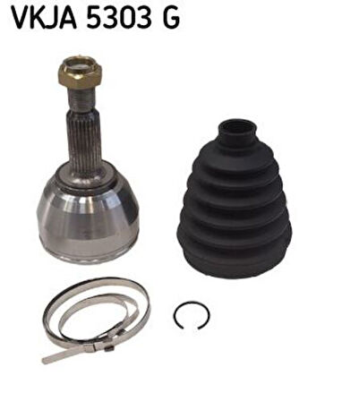 Skf Vkja5303G Ön Aks Kafası Dış (Sag Sol)- (Körüklu)Connect 1.8Tdcı 90Ps 110Ps 02>13 (Diş Freze 25. Tek.Trafı İç Freze 26. Conta Capı 53.3 Boy 159.00Mm)
