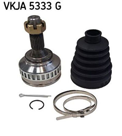 Skf Vkja5333G Aks Kafası Dış Tamir Takımı Partner II Berlıngo II 03>08 (Tek.Tarafı Dış Freze 25. Tekerlek Tarafı İç Dişli Freze 34. Conta Capı 55.7 Mm. Uzunluk 134 Mm)-Abslı 29 Dış (Kalın Freze)