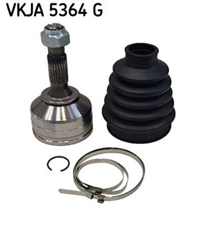Skf Vkja5364G Aks Kafa Ön Dış P207 Tu3A Tu3Aes (1.4 8V) Et3J4 (1.4 16V) C3 C3 Plurıel Tu5Jp4 (1.6 16V) C3 (1.4 8V) (Tekerlek Tarafı Dış Freze 21. Tekerlek Tarafı İç Freze 22. Uzunluk 144.50 Mm. Conta Capı 48 Mm)
