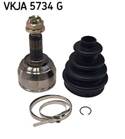 SKF VKJA5734G Aks Kafası Sol Sağ Ön Diş Micra K 12 1.4 1.5DCI 1.6 07 02 39211AY625