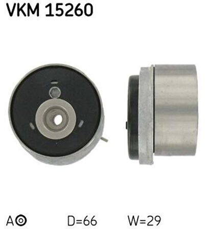 Skf Vkm15260 Eksantrik Gergi Rulmanı Astra G-Astra H-J-Vectra C-Insıgnıa-Merıva-Zafıra 1.6-1.6T-1.8 16V Z16Xep-Xer-A16Let-Xer-B16Xer 55555653-55560082-5636451-563631