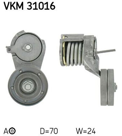 Skf Vkm31016 Alternatör Gergi Rulmanı Kutuklu Bora 00 05 Golf IV Octavıa Toledo II Leon 1.4 16V 1.6 1.6 16V