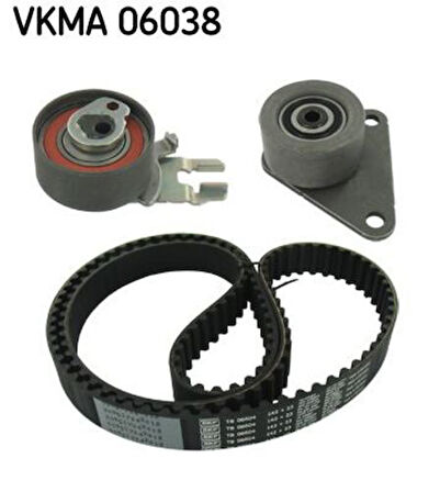 SKF VKMA06038 Eksantrik Gergi Kiti Volvo C30-C70 I-II-S40 II-S60 I-S70-V40-V50-V70-XC70 2.4-Kuga Mondeo Focus 2.5 Uzun Gergi 1371753