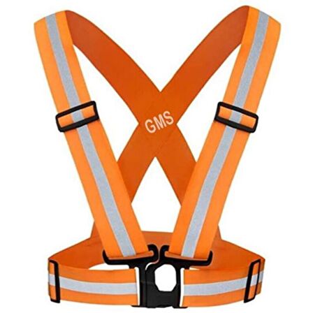 Skm İkaz Kemeri Ayarlı Turuncu