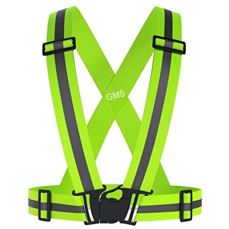 Skm İkaz Kemeri Ayarlı Sarı