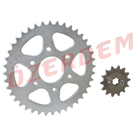 Bajaj Bajaj Pulsar Ns 200 Ön-Arka Dişli Set 520-40T 14T İth