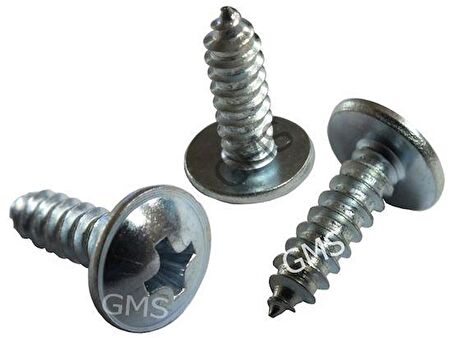 Skm Klips Vidası Büyük Beyaz