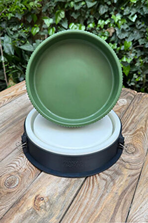 FANNY 3 Tırtıklı Kasnaklı Silikon Kap Kalıbı