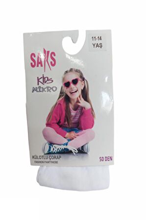 Saks Mikro 50 Kız Çocuk Külotlu Çorap