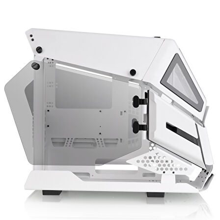  ah t200 beyaz tempered glass pencereli, mikro atx oyuncu kasası