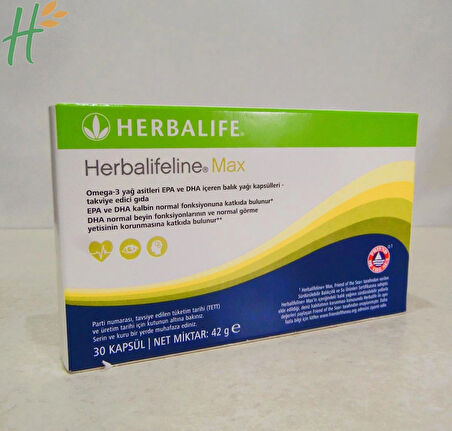 Herbalifeline Max - Omega 3 - EPA & DHA İçeren Balık Yağı Takviyesi