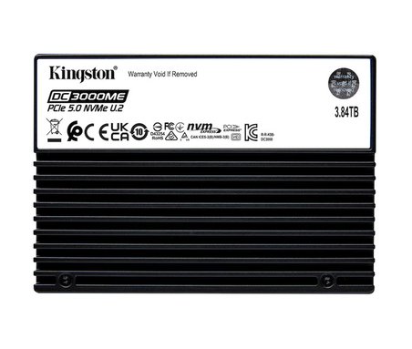 Kingston Enterprise 3.8TB 2.5" NVMe SSD SEDC3000ME/3T8