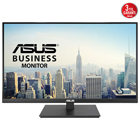 ASUS VA27UQSB 27 IPS FREESYNC 3840x2160 5ms 350cd DP HDMI USB Hoparlör VESA 3YIL EYECARE PLUS FLICKER-FREE ÇERÇEVESİZ DÜŞÜK MAVİ IŞIK PİVOT MONİTÖR
