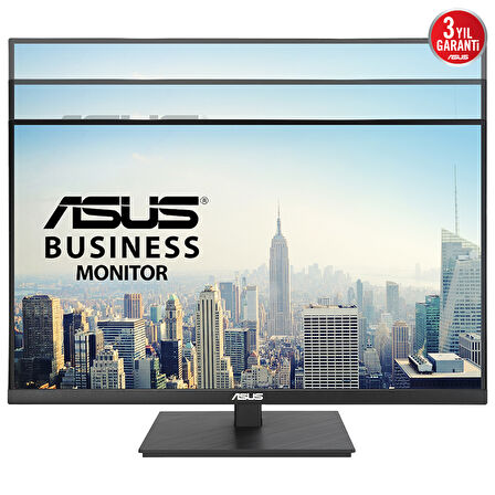 ASUS VA27UQSB 27 IPS FREESYNC 3840x2160 5ms 350cd DP HDMI USB Hoparlör VESA 3YIL EYECARE PLUS FLICKER-FREE ÇERÇEVESİZ DÜŞÜK MAVİ IŞIK PİVOT MONİTÖR
