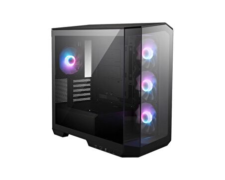 MSI MAG PANO M100R PZ Temperli Cam 3x120mm 1x120mm ARGB Fan mATX Panoramik Gaming Bilgisayar Kasası