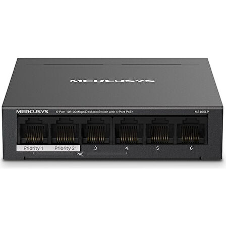 MS106LP 6-Port Desktop Switch