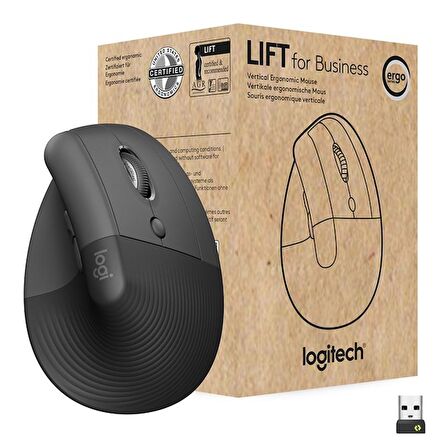 Logitech Lift Kablosuz Dikey Kurumsal Mouse