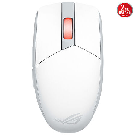 ASUS ROG STRIX IMPACT III WIRELESS ULTRA HAFİF 36000 DPI SENSÖR 2.4GHz BLUETOOTH DEĞİŞTİRİLEBİLİR SWITCH OYUNCU MOUSE BEYAZ