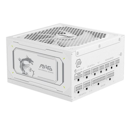 MSI MAG 1000GL Power Supply 1000 W 80+ Gold Beyaz