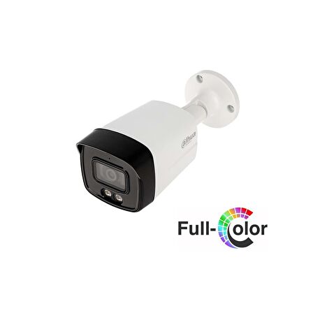  HAC-HFW1209TLM-A-LED-0360B 2MP 3.6 MM 40MT SESLİ HD-CVI FULLCOLOR IR BULLET KAMERA