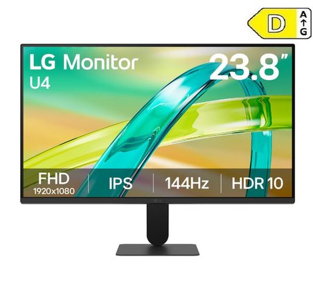LG Monitör 24 İnç Full HD 144 Hz 5 ms IPS HDMI VGA