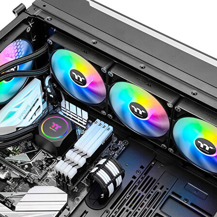  th420 argb led fanlı 420mm  intel lga1700/am5 serisi uyumlu sıvı soğutma sistemi