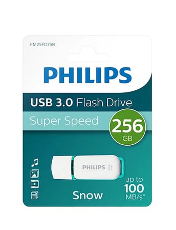 Philips USB Flash Bellek 256 GB USB 3.0 Snow