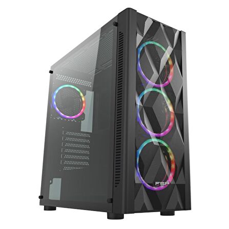 Fsp 650W 80+Bronze (CMT595AL) E-ATX Mid Tower