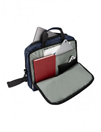 PLM SIENNA 15.6" NOTEBOOK SIRT ÇANTASI LACİVERT