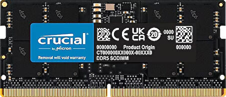  16GB 5200MHz DDR5 KUTULU CT16G52C42S5 NOTEBOOK RAM