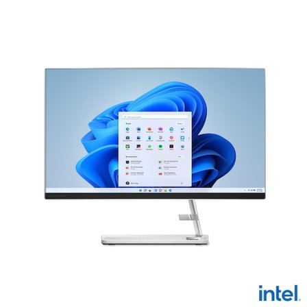 F0GH01JCTR, IdeaCentre AIO 3 24IAP7 i5-12450H 23,8" FHD Ekran, 16Gb DDR4 Ram, 512Gb SSD, Paylaşımlı Ekran Kartı, Free Dos, All In One PC (Beyaz)