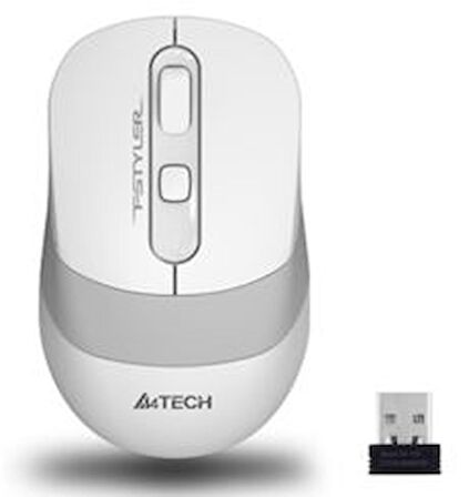 FG10 Kablosuz Optik Nano 2000DPI Beyaz Mouse