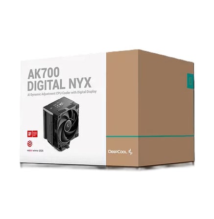 DeepCool AK700 Digital Nyx İşlemci Soğutucu 120mm Dijital Ekran