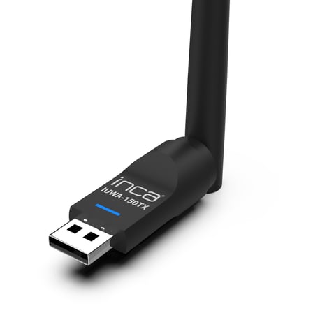 Inca IUWA-150TX 150 Mbps USB Kablosuz Ağ Adaptörü 5 dBi Antenli
