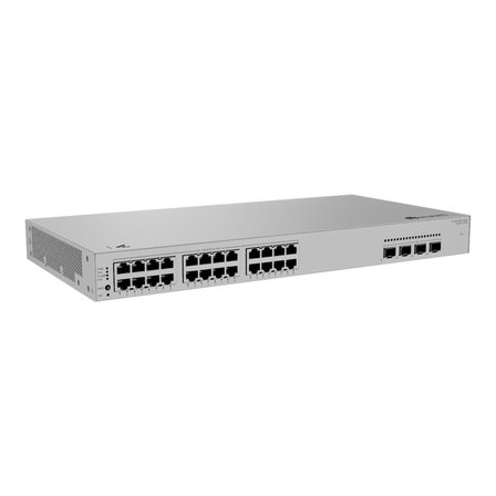S220S-24LP4JX 24 Port Gbit 24 Adet Poe 195W 2 SFP (10GB)+2 SFP 2.5GB) Rack mount Yönetilebilir (L2) Switch
